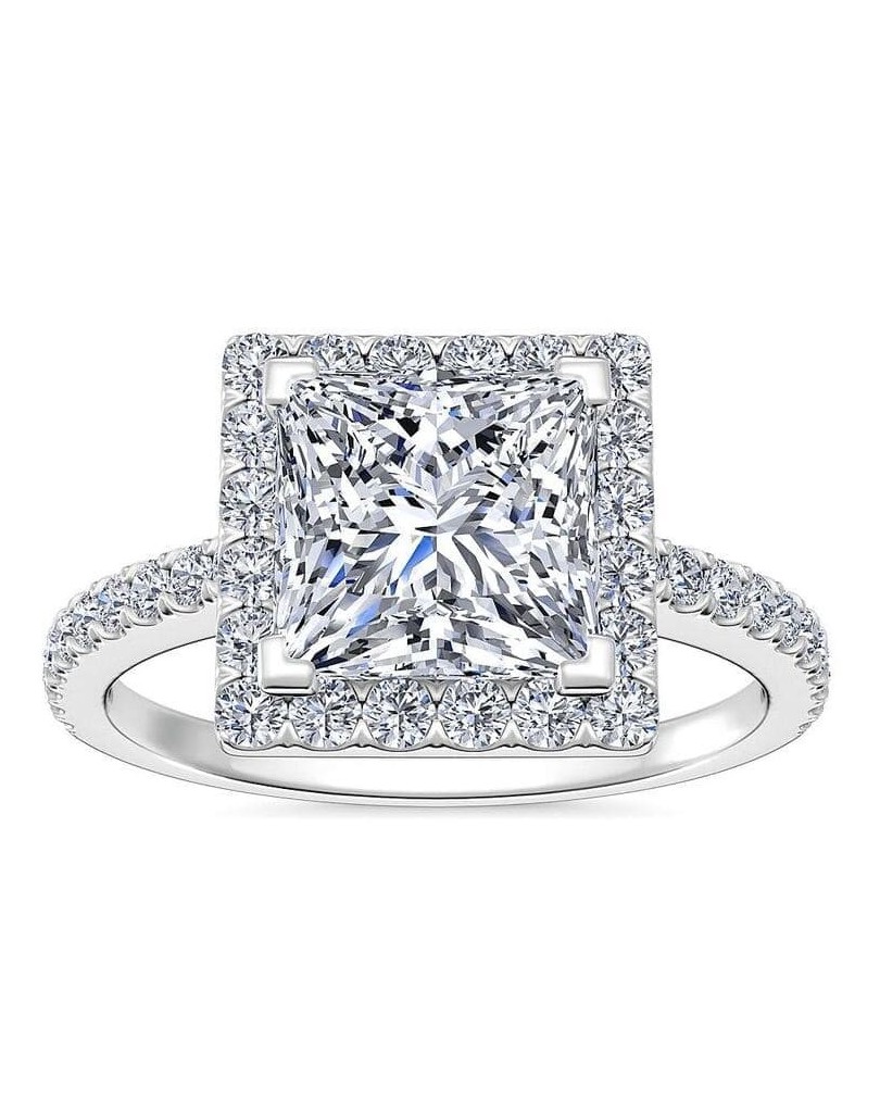 Anello Con Diamante Princess Centrale