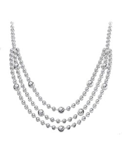 Collana Con Diamanti di 9 carati
