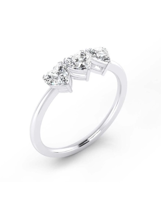 Trilogy Diamanti Cuore 1.50 carati
