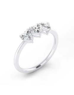 Trilogy Diamanti Cuore 1.50 carati
