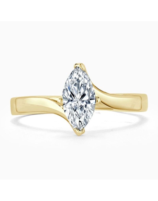 Anello Contrarie Diamante Marquise 1 carato