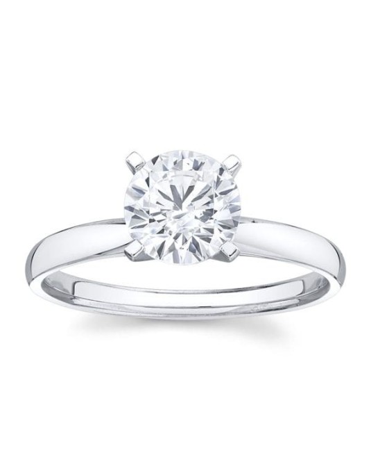 Anello Di Matrimonio Platino con diamante