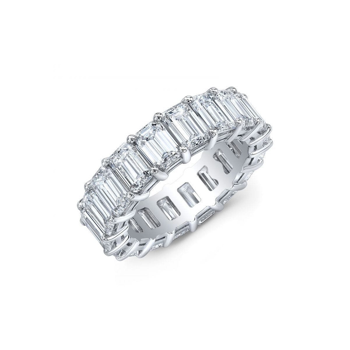 Eternity Diamanti Emerald 1 carato