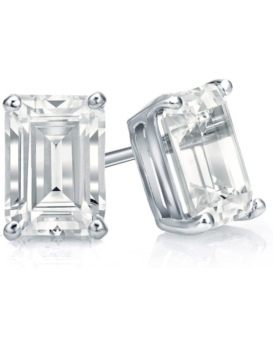 Orecchini Punti Luce Diamanti Emerald 2 carati