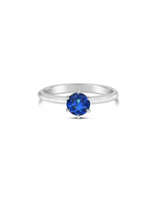 Anello Zaffiro Modello Cartier 1 carato