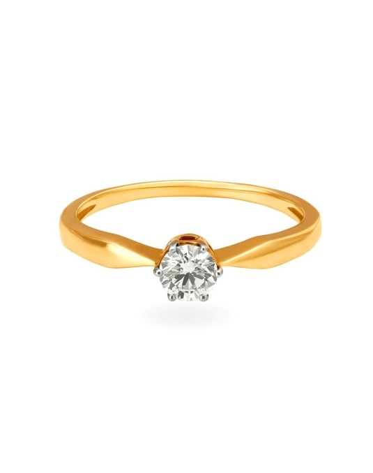 Solitario Con Diamante D-VS1 di 0.90 carati