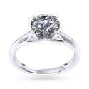 Anello Modello Damiani con diamante 0.60