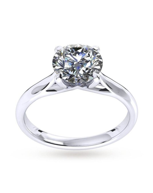 Anello Modello Damiani con diamante 0.60