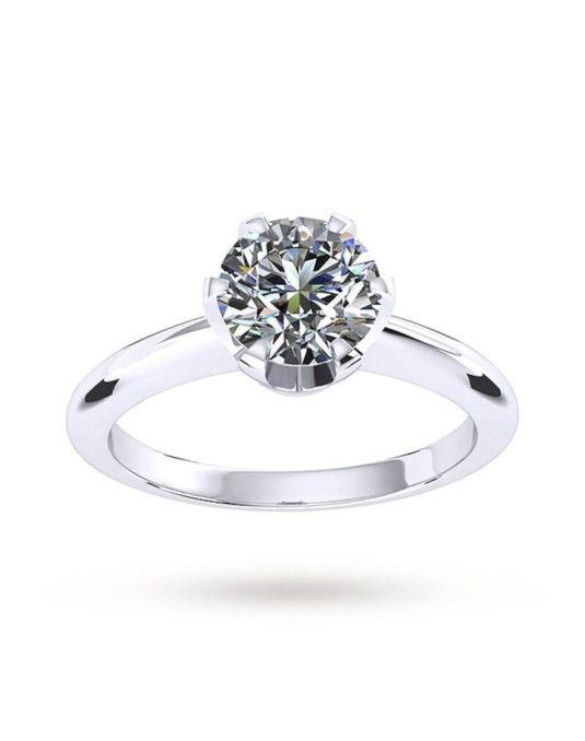 Anello Modello Bulgari con diamante 0.70
