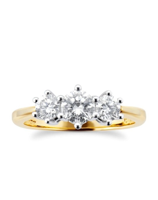 Trilogy Modello Bulgari in Oro Giallo