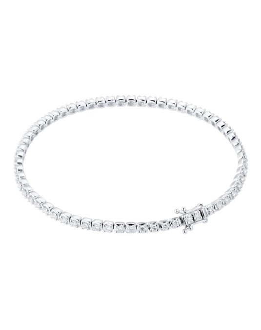 Bracciale Modello Damiani 21 cm con diamanti