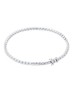 Bracciale Modello Bulgari 21 cm con diamanti