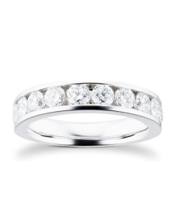 Anello Eternity Modello Damiani con diamanti