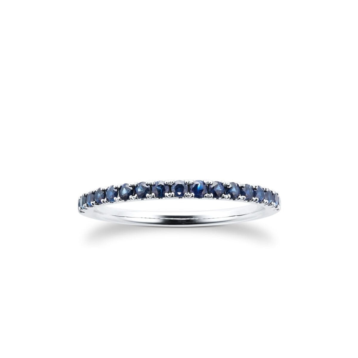Anello Eternity Zaffiri Blu 1 carato