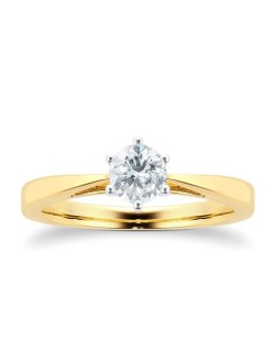 Anello Matrimonio Modello Damiani diamante 0.50