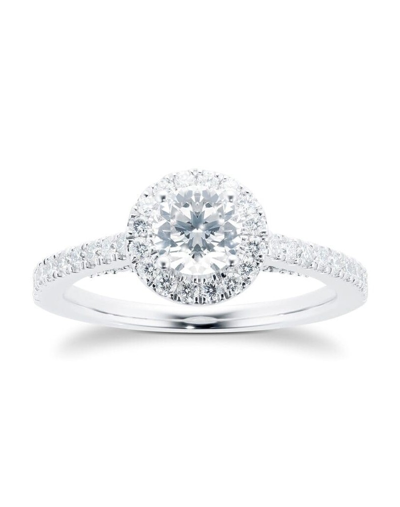 Anello Cluster con Diamanti