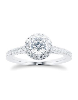 Anello Cluster con Diamanti