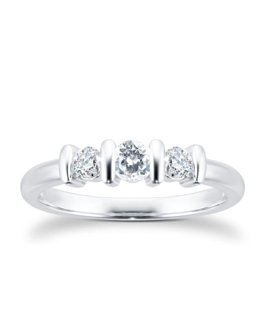 Trilogy Regalo Di Matrimonio con diamanti