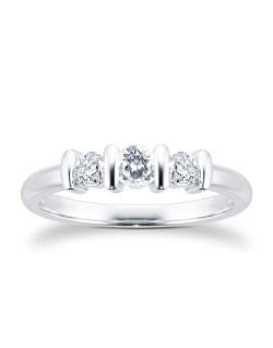 Trilogy Regalo Di Matrimonio con diamanti