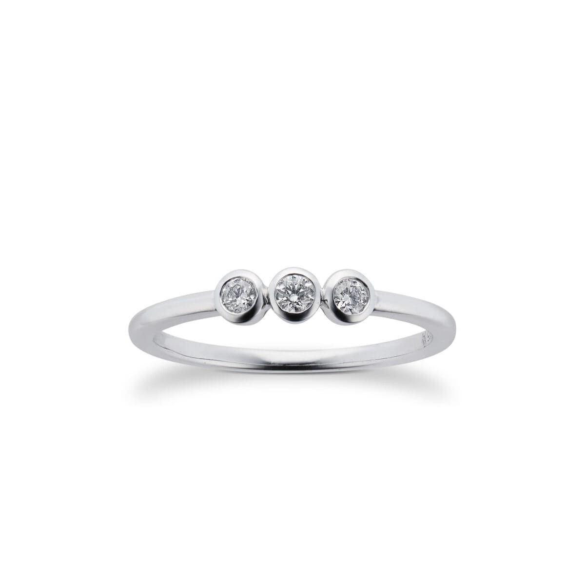 Trilogy Platino Modello Bulgari con Diamanti
