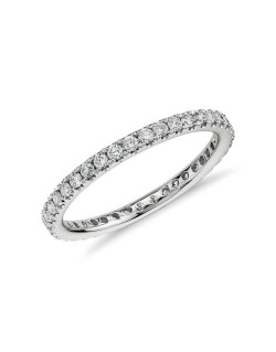 Anello Veretta Di Matrimonio con diamanti