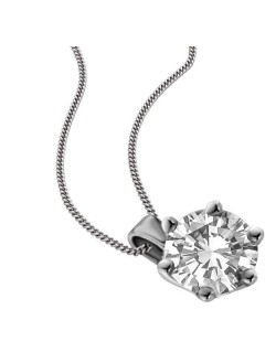 Ciondolo Regalo Di Fidanzamento con diamante