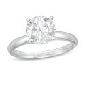 Anello Solitario Modello Tiffany con diamante