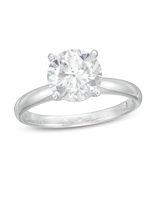 Anello Solitario Modello Cartier con diamante