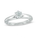 Anello Solitario Modello Bulgari con diamante