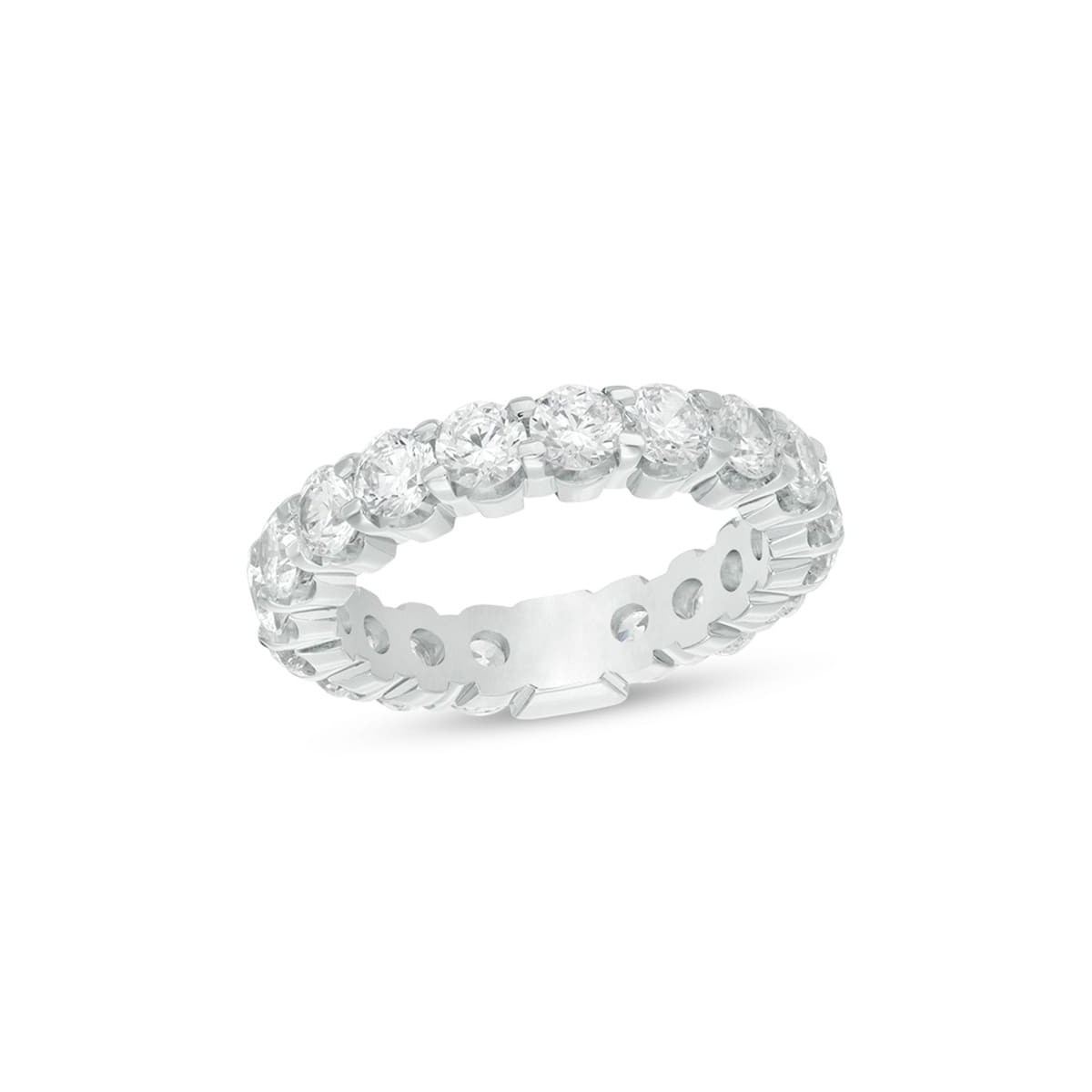 Anello Eternity Per Matrimonio con diamanti