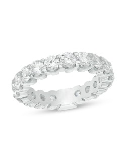 Anello Eternity Per Matrimonio con diamanti