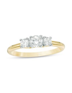 Trilogy Oro Giallo Modello Damiani con diamanti