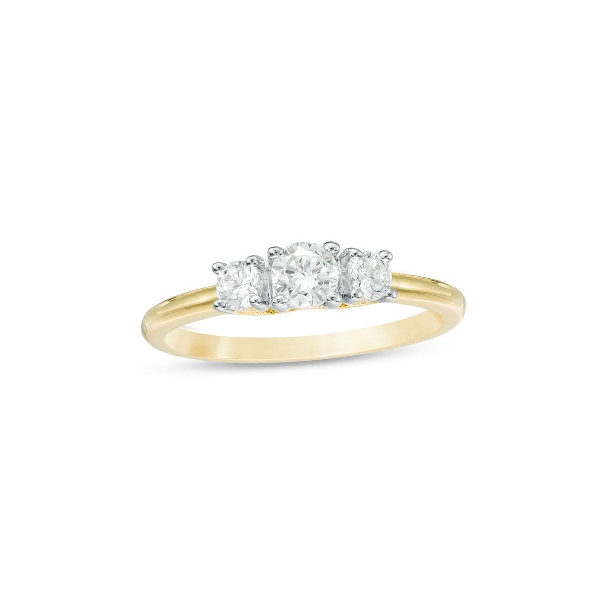 Trilogy Oro Giallo Modello Bulgari con diamanti