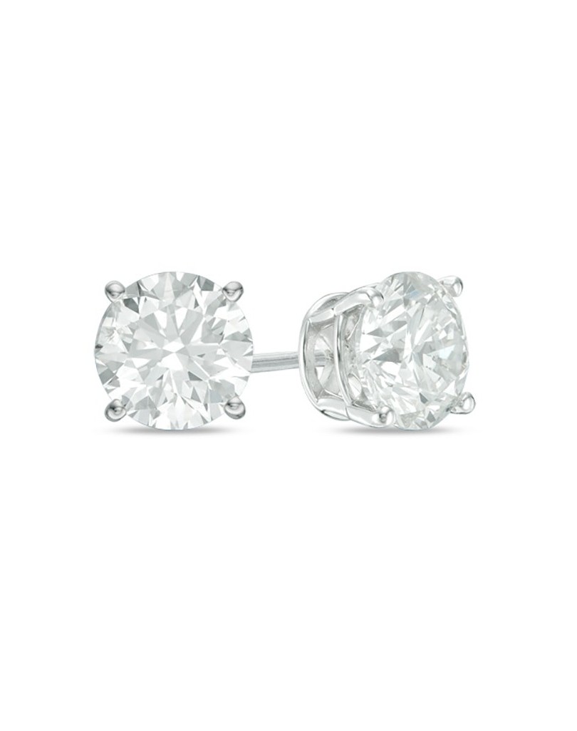 Punti Luce Platino Modello Tiffany Con Diamanti