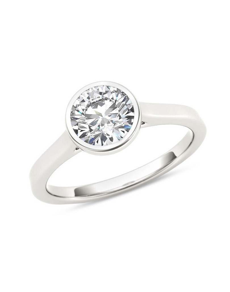 Solitario Sposa Modello Damiani con Diamante