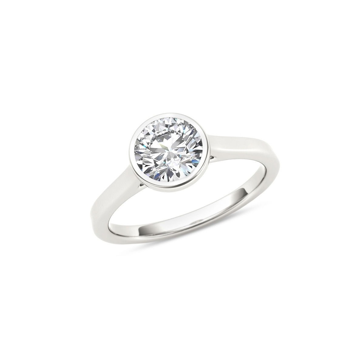 Solitario Sposa Modello Tiffany con Diamante
