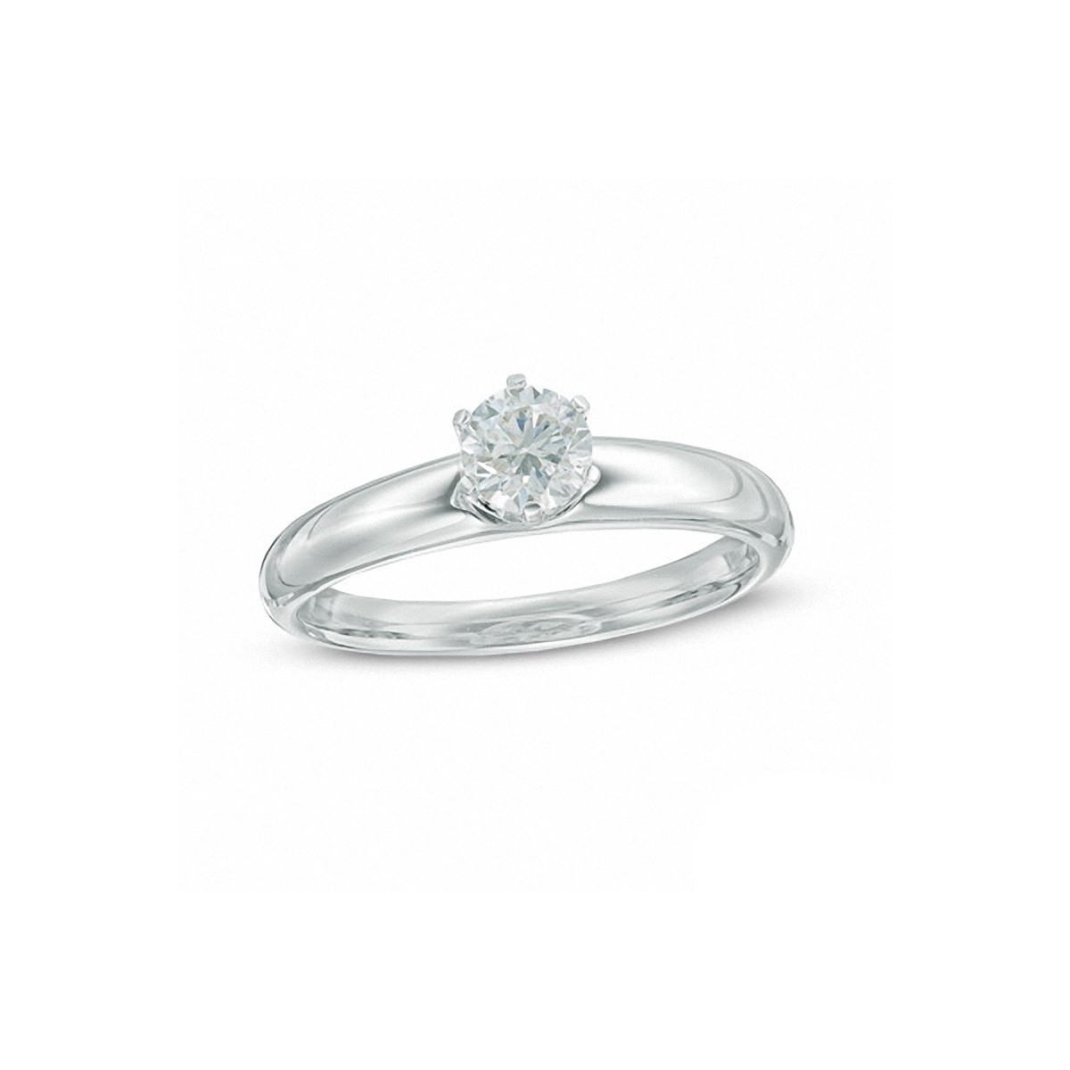 Anello Donna Modello Tiffany con Diamante