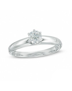 Anello Donna Modello Tiffany con Diamante