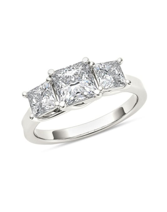 Trilogy Con Diamanti Princess 0.60 carati
