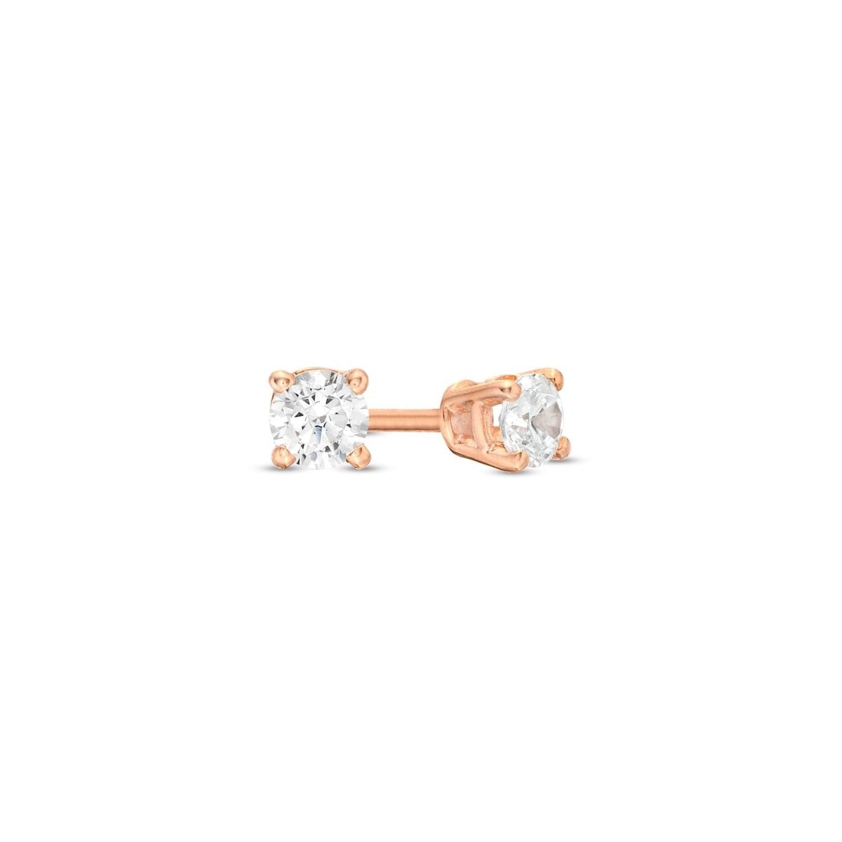 Punti Luce Oro Rosa Modello Cartier Con Diamanti