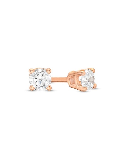 Punti Luce Oro Rosa Modello Damiani Con Diamanti