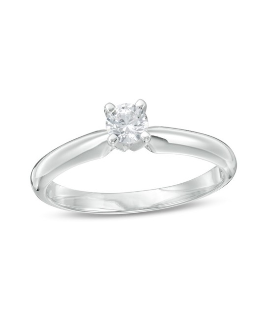 Anello Platino Modello Glamira con diamante
