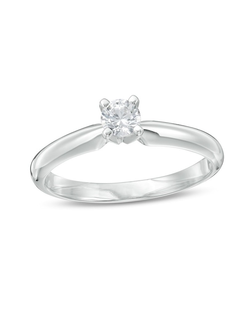 Anello Platino Modello Glamira con diamante