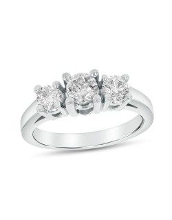 Anello Trilogy Modello Glamira Diamanti
