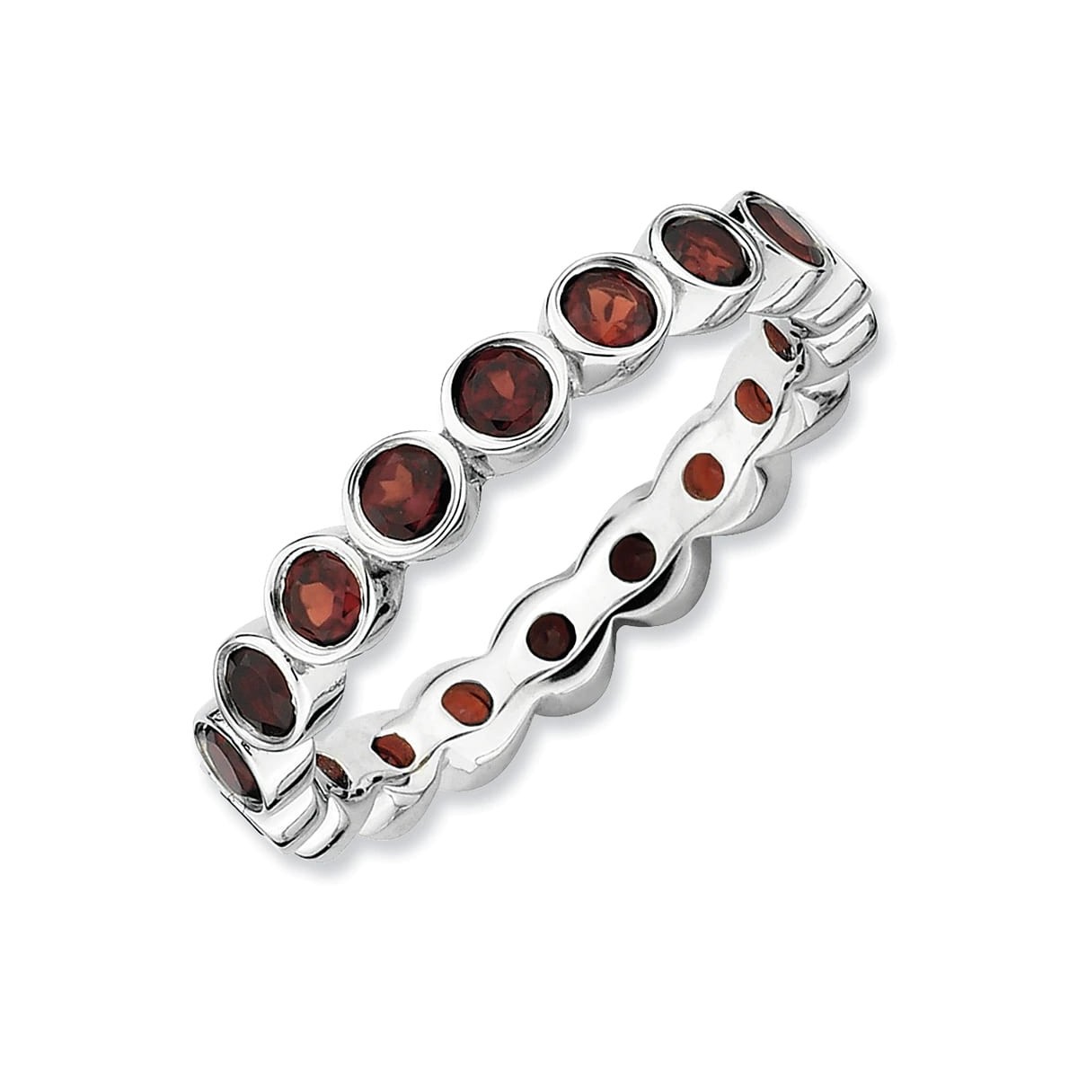 Eternity Rubini Modello Bulgari 4 carati