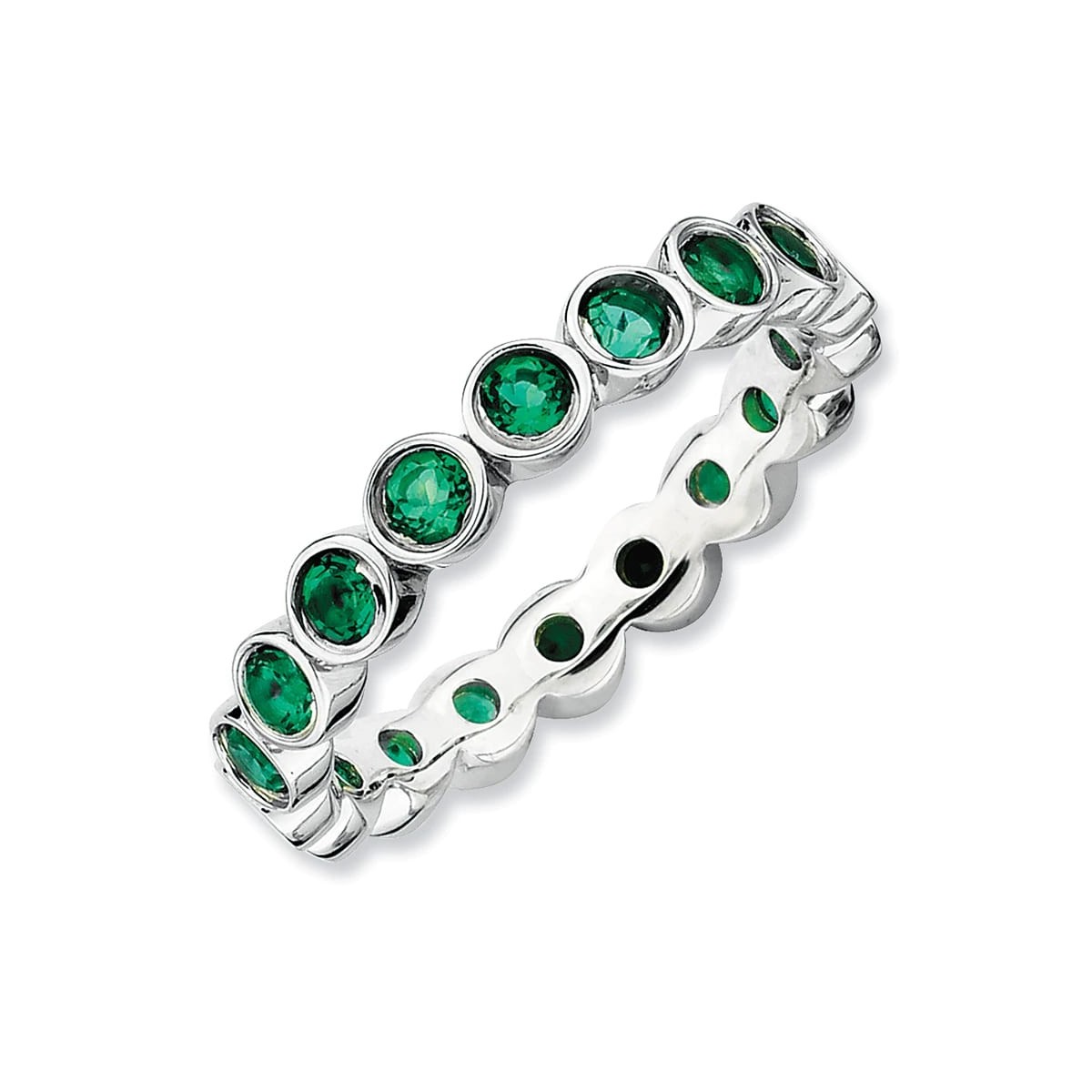 Eternity Smeraldi Modello Kimberly 4 carati