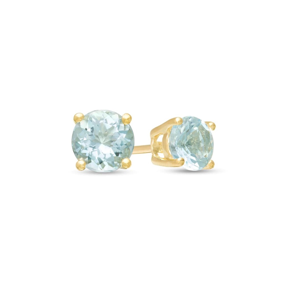 Orecchini Con Acquamarine di 1 carato