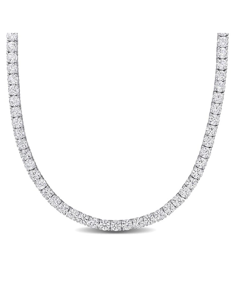 Collana Modello Tennis con Diamanti