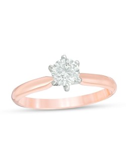 Anello Fidanzamento Modello Recarlo con diamante