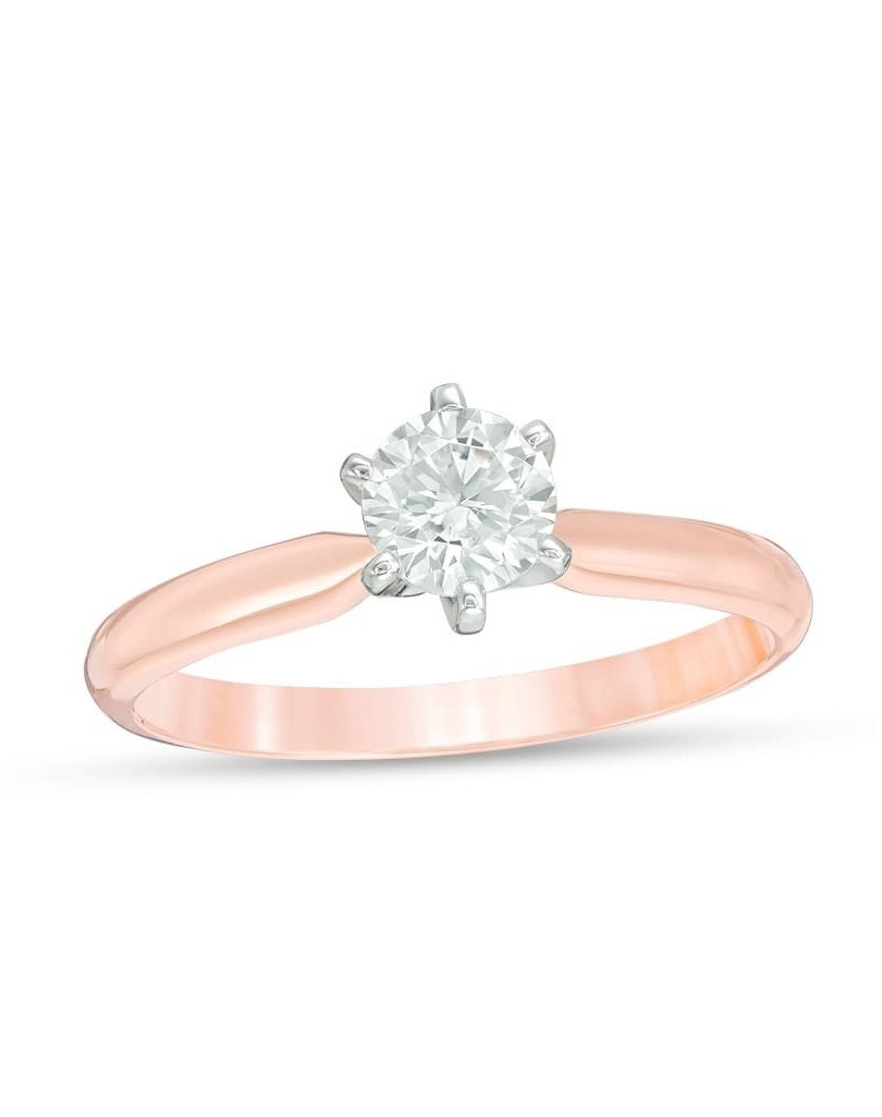 Anello Fidanzamento Modello Kimberly con diamante